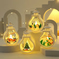 Christmas Candle Lamp Romantic Ornaments - Viexta
