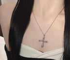 Bohemian Colorful Cross Stainless Steel Chain - Viexta