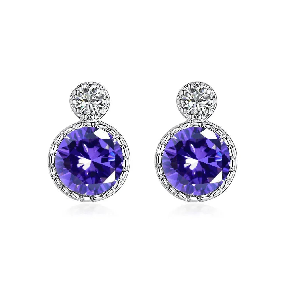 925 Sterling Silver Stud Earrings For Women - Viexta