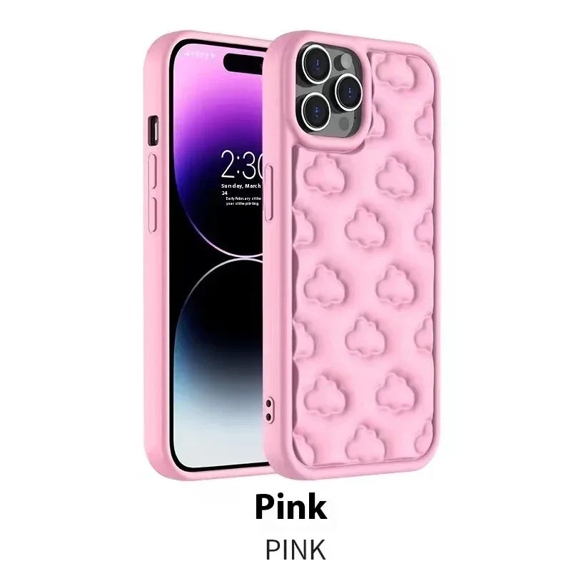 Three-dimensional Cloud iPhone Case - Viexta
