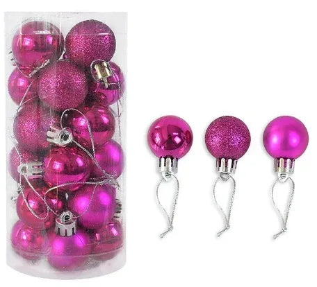 Christmas Decoration Shiny Matte Christmas Ball - Viexta
