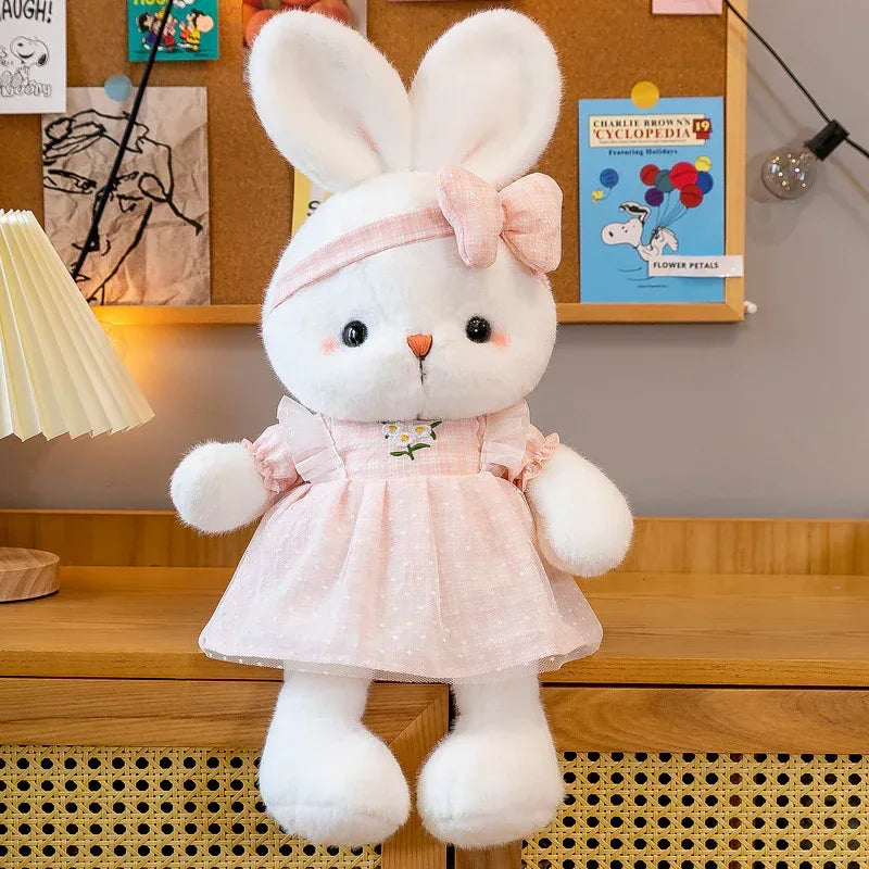 Rabbit Cartoon Cute Comforter Plush Toy - Viexta
