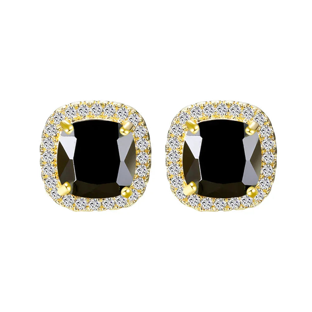 Korean-style Zircon Stud Earrings - Viexta