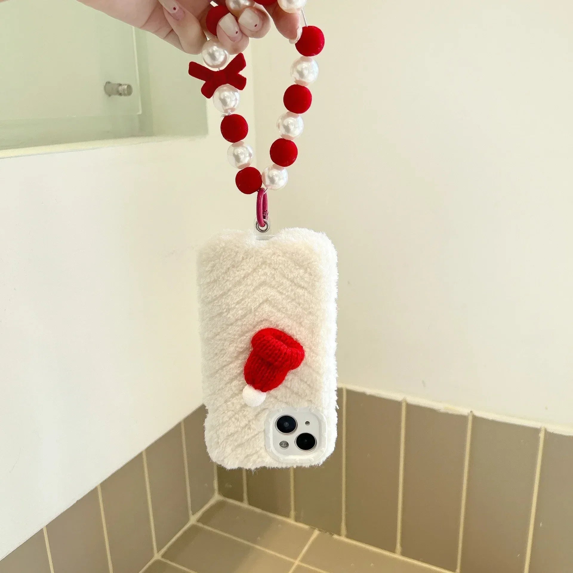 Red Christmas Hat iPhone case - Viexta