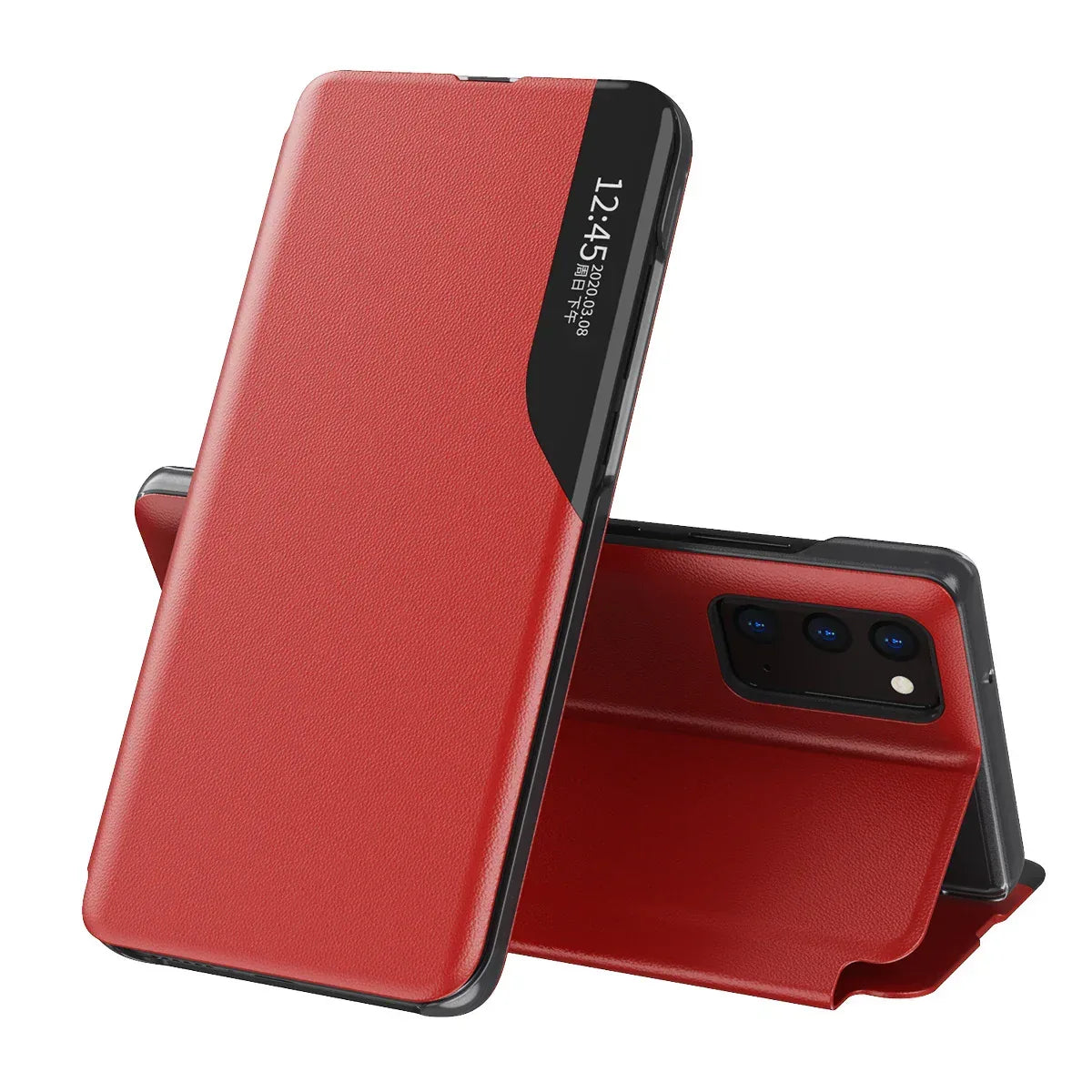Magnetic Sleep Leather Case Flip Phone Case - Viexta