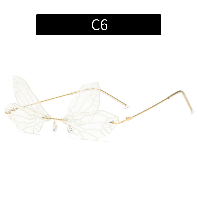 Wild Butterfly Street Shooting Sunglasses