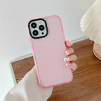 Alphabet Candy Solid Color Anti-fall iPhone Case - Viexta