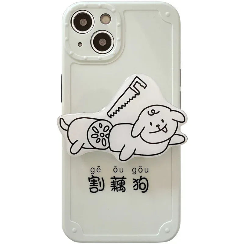 Funny Kitten Puppy iPhone Case - Viexta