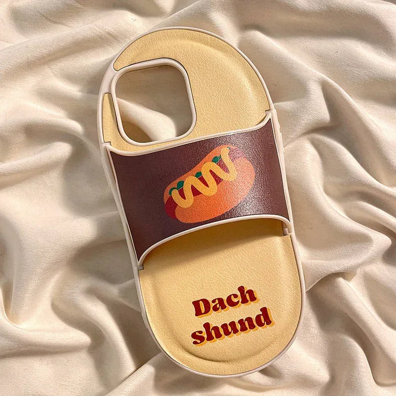 Cartoon Slippers iPhone Case - Viexta
