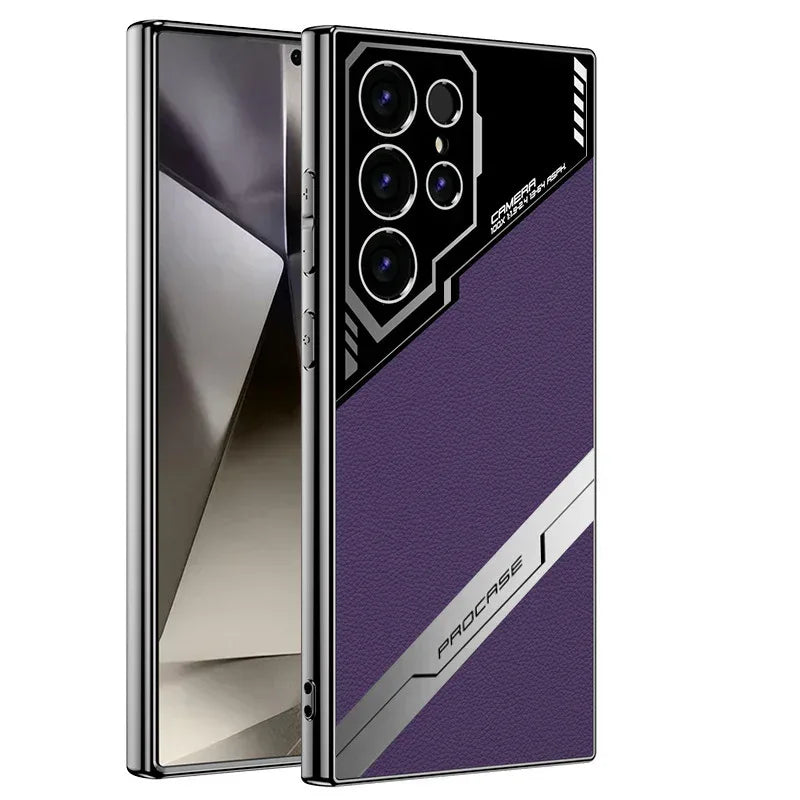 Electroplated Esports Leather Samsung Protective Case - Viexta