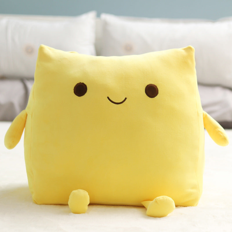 Bread Pillow Expression Plush Toy