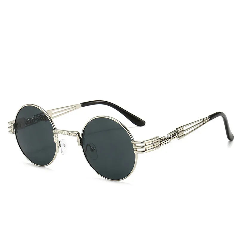 steampunk-round-frame-travel-sunglasses - Viexta