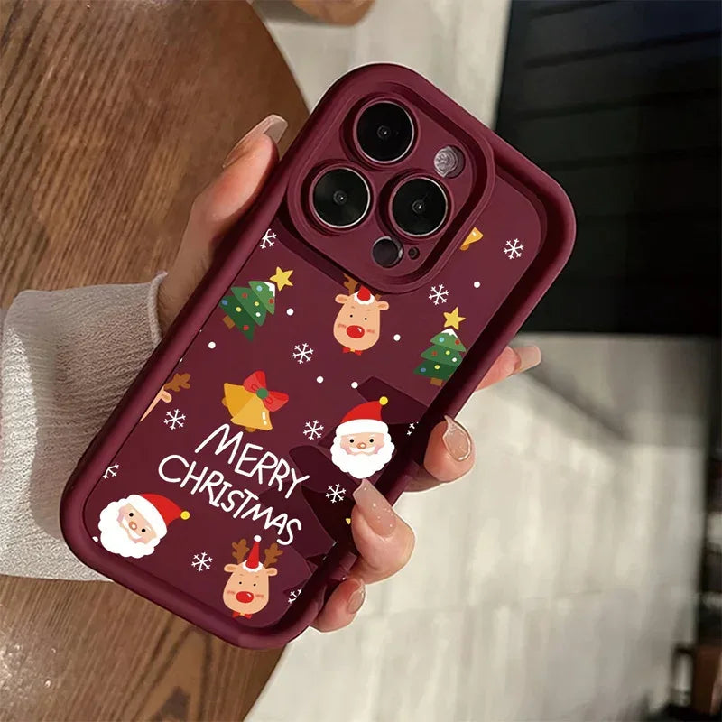 santa-elk-iphone-protective-case - Viexta