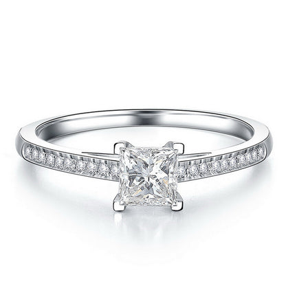 Four-claw Simulation Diamond Ring