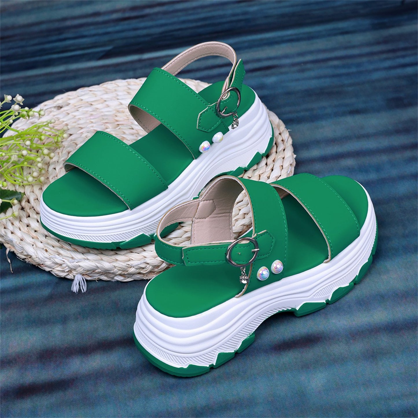 Casual Double-strap Summer Sandals