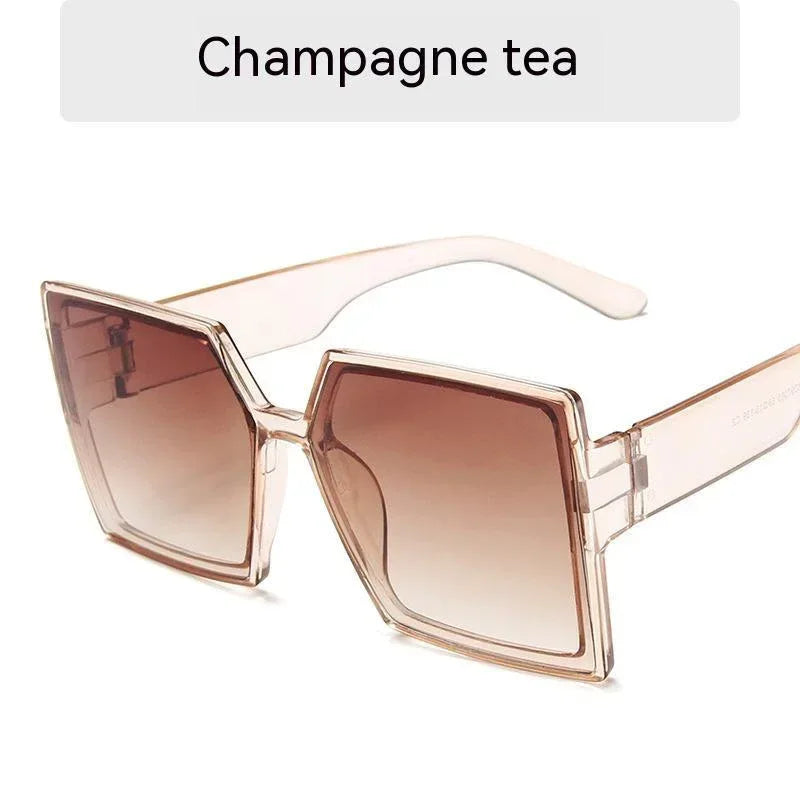 New Large Square Frame Sunglass - Viexta