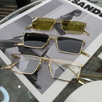 Women's Fashion Metal Frame Sunglasses - Viexta