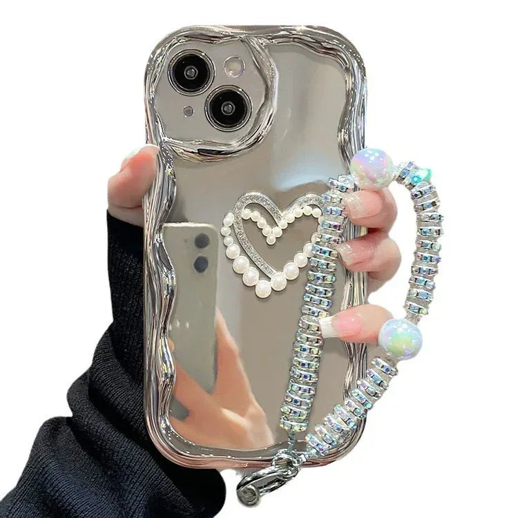 Three-dimensional Pearls iPhone Case - Viexta