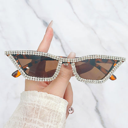 Classic Cat Eye Diamond Sunglasses