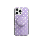 Polka Dot Magnetic Bracket iPhone Case - Viexta