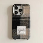Niche Flannel Plaid iPhone Case - Viexta