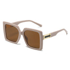 Square-shaped Gradient Oversized Sunglasses