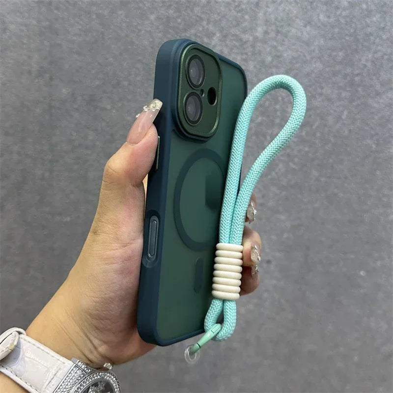 Skin-sensitive Frosted Magnetic iPhone Case - Viexta