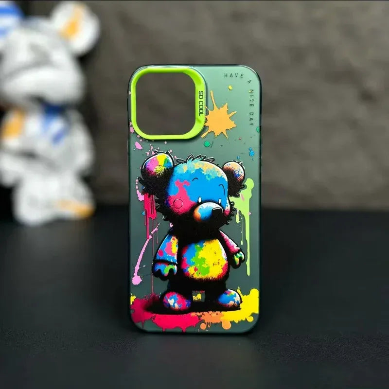 2d Cartoon iPhone Case - Viexta