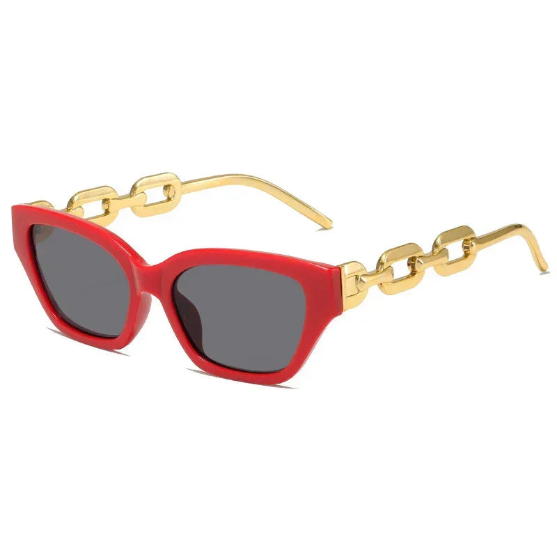 Retro Modern Thick Frame Sunglasses - Viexta