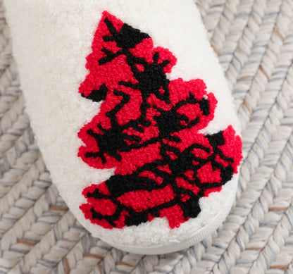 Christmas Tree Home Slippers