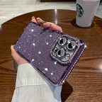 Electroplated Rhindiamond-flash Powder iPhone Case - Viexta