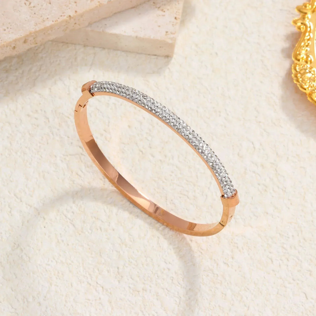 Diamond Light Luxury Starry Titanium Steel Bracelet - Viexta