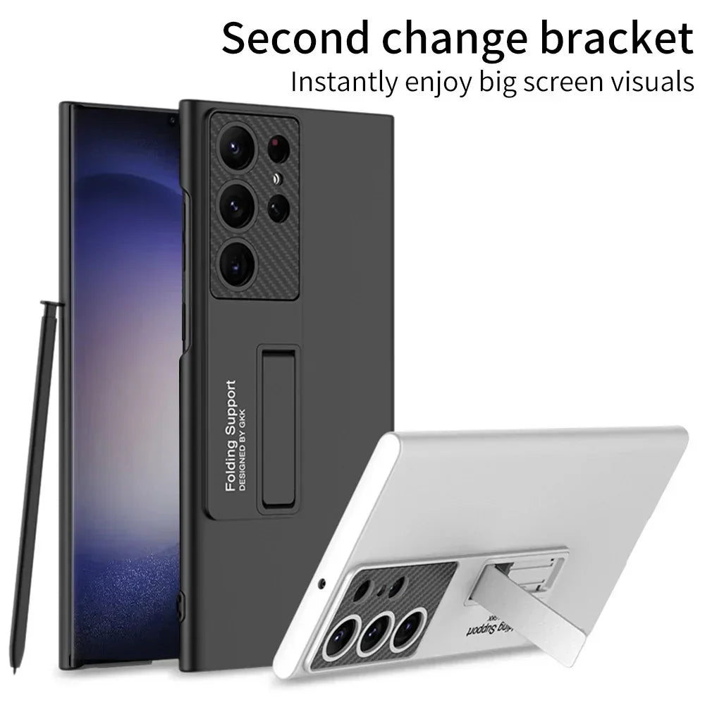 Ultra-thin Magnetic Bracket Drop-resistant Samsung Case - Viexta