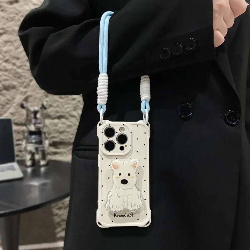 spotted-cute-puppy-iphone-case - Viexta