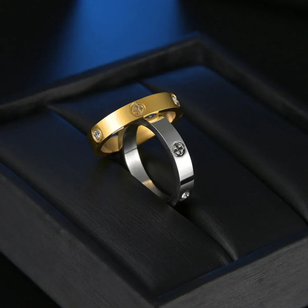 Emma's Titanium Steel Ring - Viexta