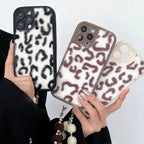 Leopard Printed Plush iPhone Case - Viexta
