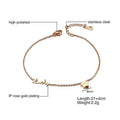 lucky-star-stainless-steel-rhinestone-anklet - Viexta