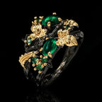 Flower Angel Two-Tone Ring