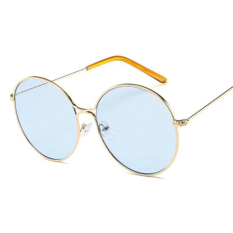 Round Large Frame Sunglasses