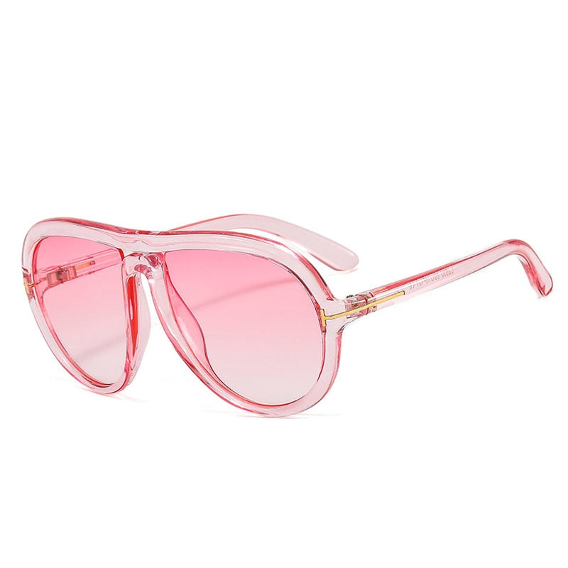 Retro Oversized Pilot Sunglasses