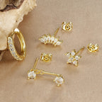 Zircon Stud Earrings