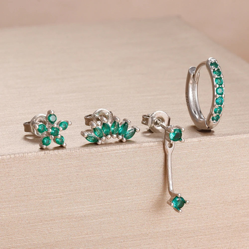 Zircon Stud Earrings