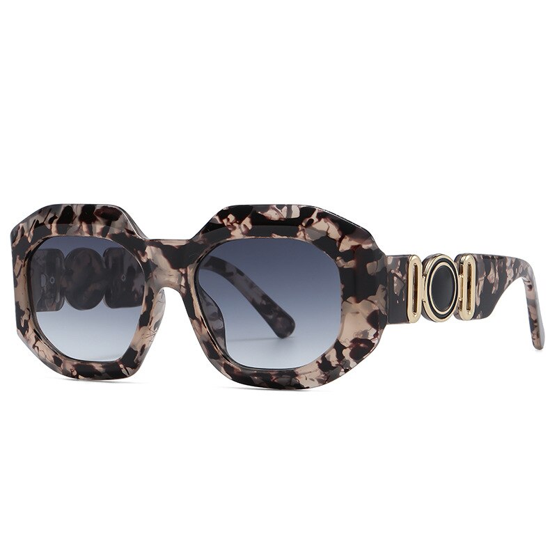 Women Men Square Sunglasses Classic Small Rectangle Sunglasses Women Vintage Brand Designer Square Sun Glasses Shades