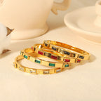 Stainless Steel Zircon Bracelet