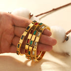 Stainless Steel Zircon Bracelet