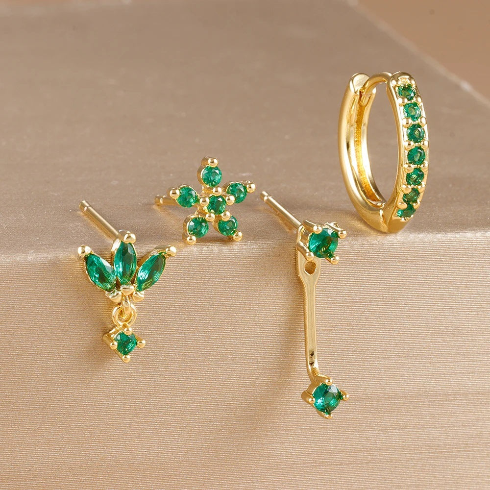 Zircon Stud Earrings