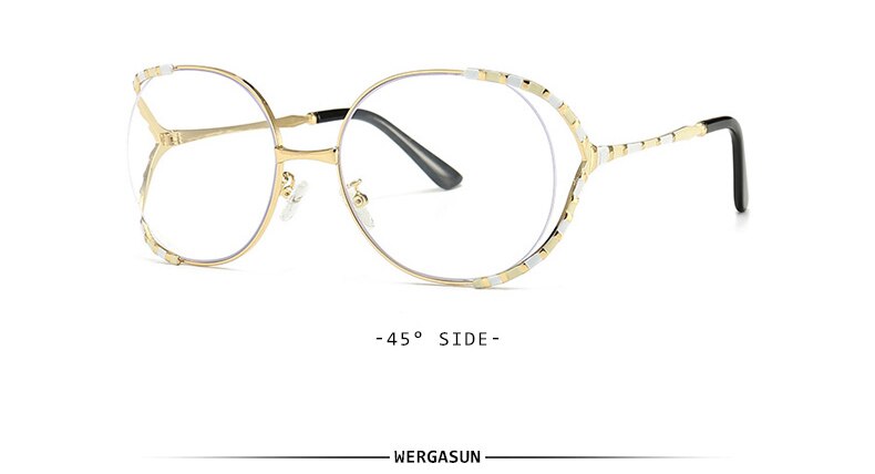 Fashionable And Modern Metal Sunglasses