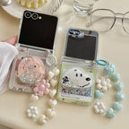 Cartoon Snoopy Samsung folding screen case