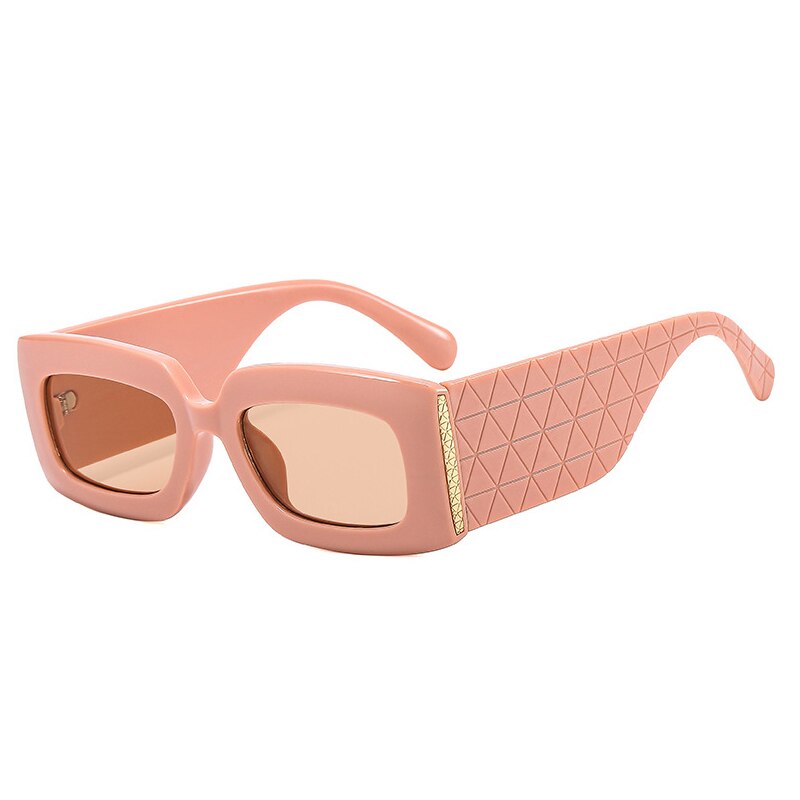 Large Frame Thick Legs Net Red Sunglasses Square Sunshade Sunglasses Female Trend Driving Sunglasses