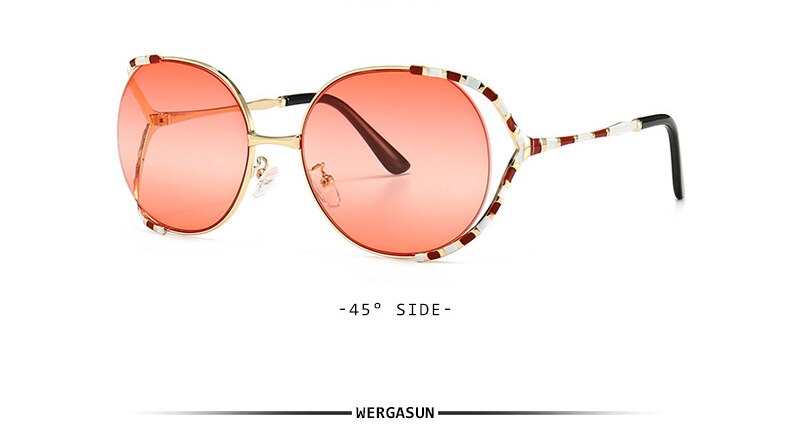 Fashionable And Modern Metal Sunglasses
